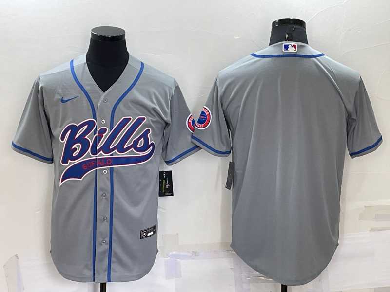 Buffalo Bills Blank Grey Men's Stitched MLB Cool Base Nike Baseball Jersey,We sell and wholesale Buffalo Bills Blank Grey Men's Stitched MLB Cool Base Nike Baseball Jersey on line form chian!